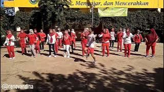 Senam Kreasi Daun Puspa