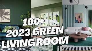 100+ Green Living Room Decor Ideas. Living Room Design and Inspiration with Green Shades. screenshot 2
