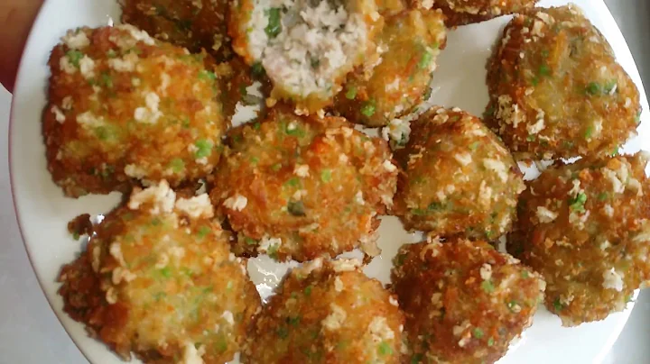 cách làm thịt lợn viên chiên xù ngon mê ly.