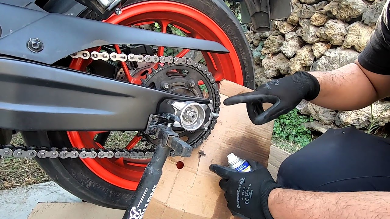 COMO LIMPIAR Y LUBRICAR LA CADENA DE TU MOTO BLITZ RIDER