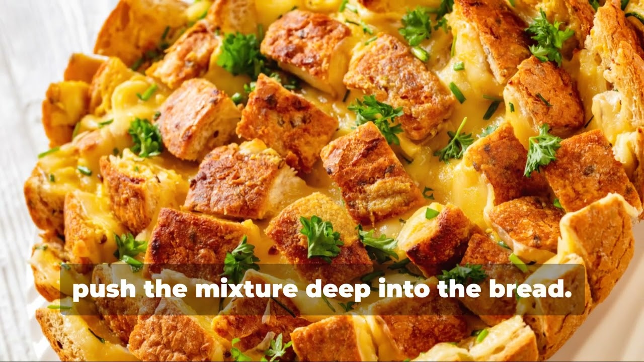 "Cheesy Garlic Pull-Apart Bread | Epic Party Snack 🧄🧀🍞"