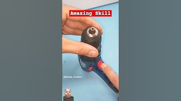 Improve Your Skills! How to easily unscrew a drill chuck for replacement? #shorts #diy #tips #tools