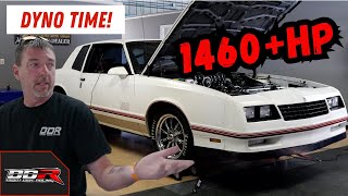 1460+HP Monte Carlo new Street Outlaws Build  DYNO DAY