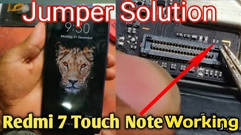 Redmi Note 7 Touch Not Working Jumper solution | Redmi 7 Touch jumper kaise Kare |@gezerakotechnical