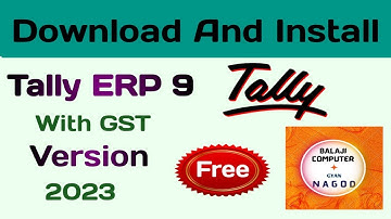 How to download and install tally erp 9 in 2023!! how to install tally erp 9 in windows 10