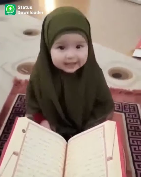 Vidio anak kecil lucu lagi diajarin ngaji || cocok buat story wa || terbaru 2020