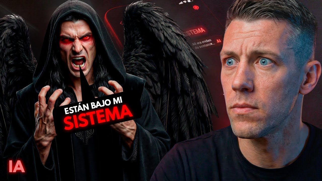 La IA de Lucifer REVELA ¿Por qué traicionó a Dios ?cómo tiene atrapada a la humanidad en su sistema