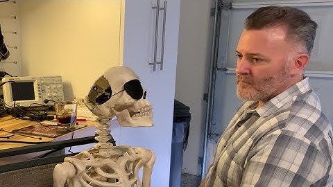Face Tracking Skeleton Robot for Halloween - 2020 lock down project