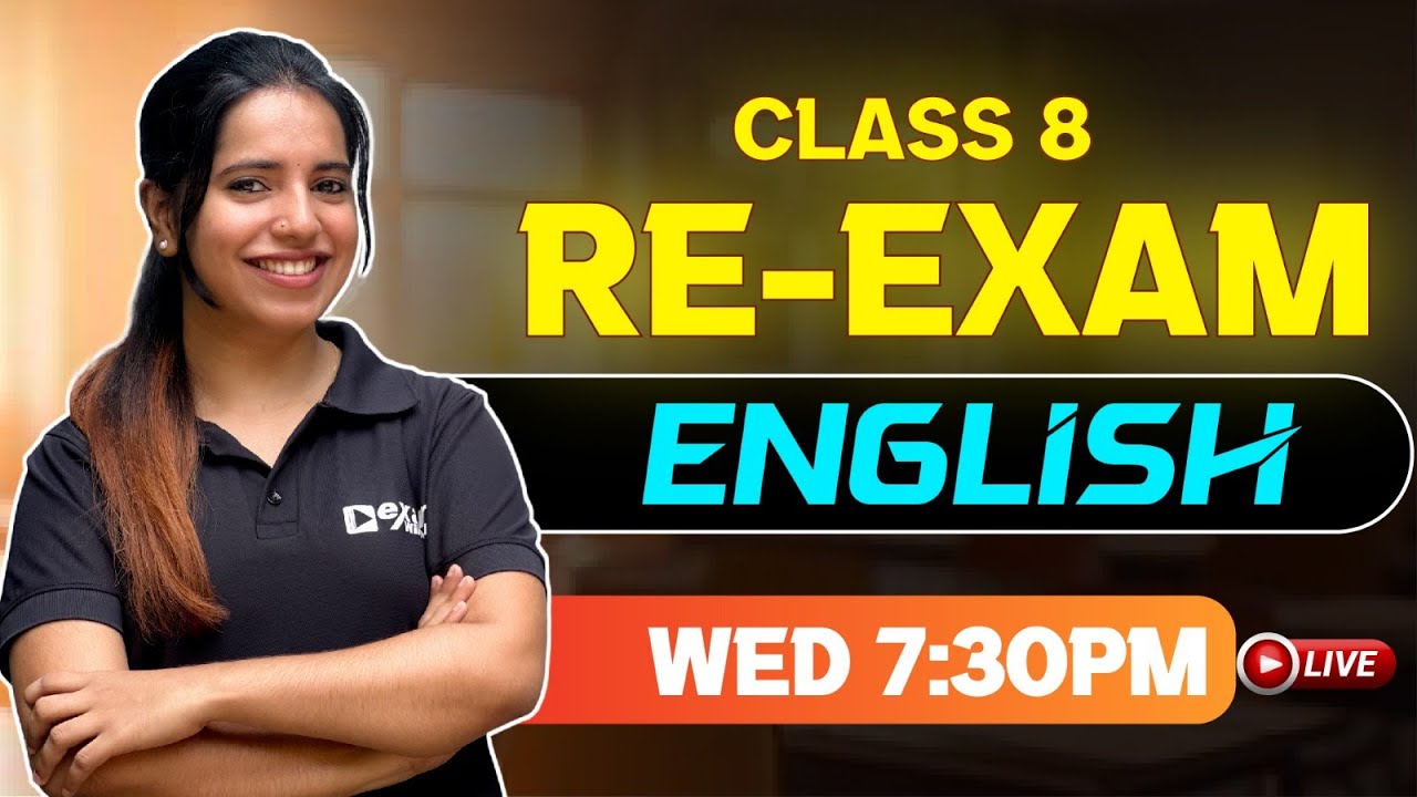 Class 8 English | Re-exam Booster Session | Exam Winner