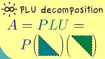 PLU decomposition - An Example