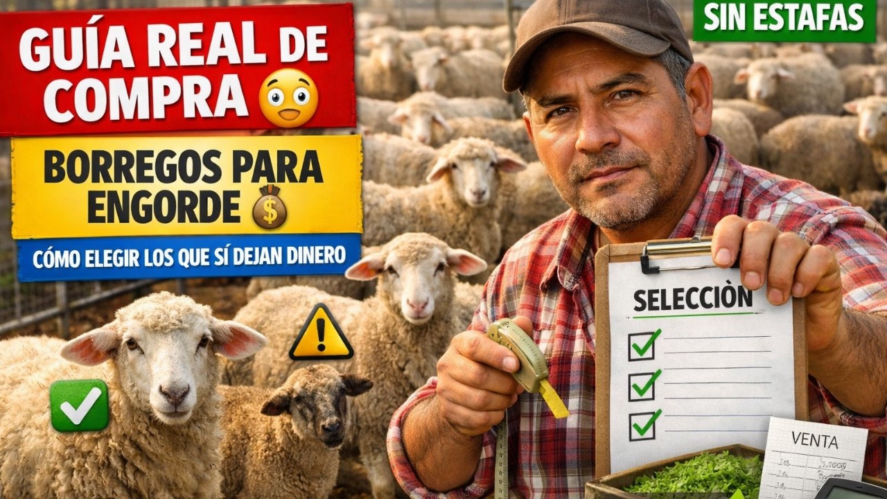 La guía real para comprar borregos para engorde  cómo elegir los que sí dejan dinero