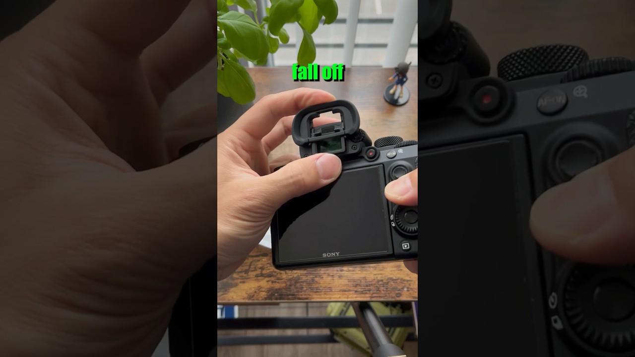 🎥 How to replace EVF eyecup for Sony A7 III — Video review, click xem trên YouTube