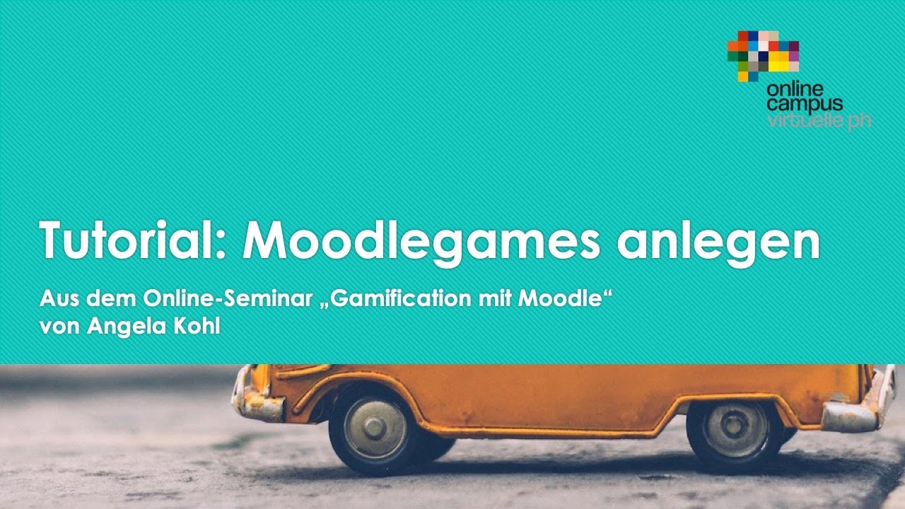 Tutorial Moodle games YouTube