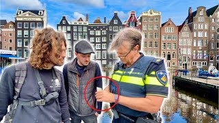 Crazy Finds Magnet Fishing in Amsterdam (Police Show Up)