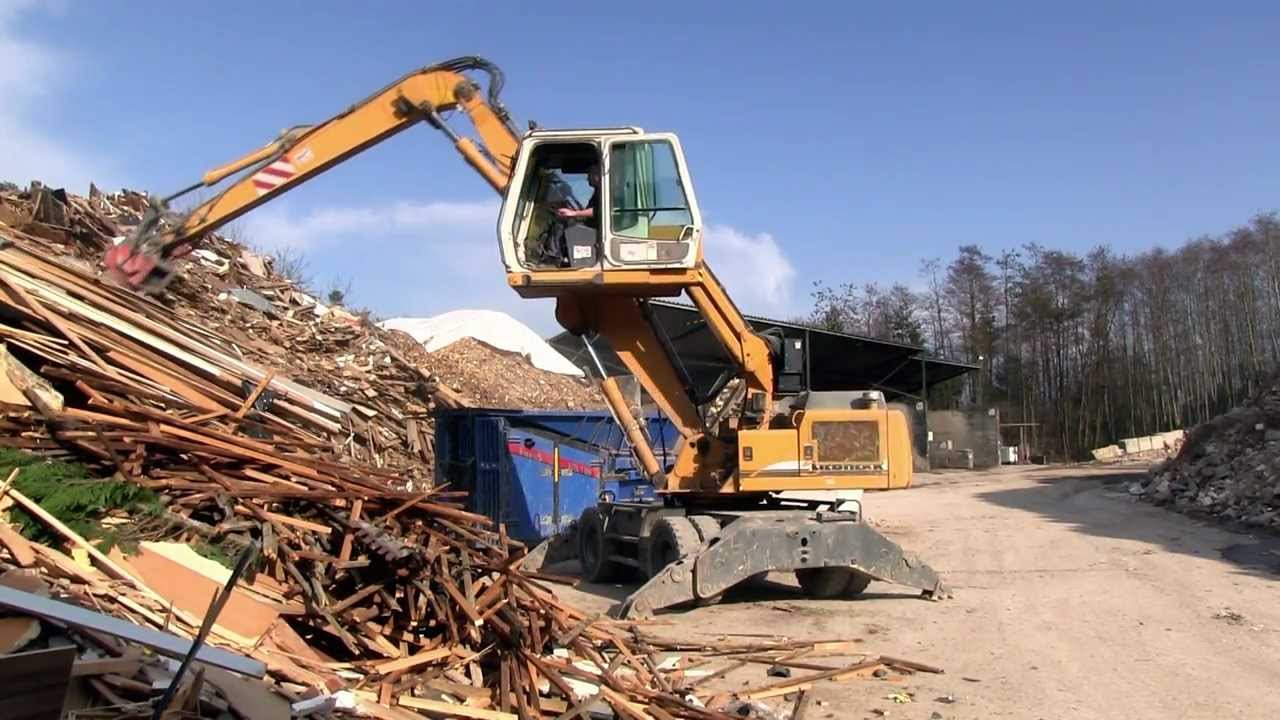 Liebherr 904 Excavator Bagger Cleanfix Reversible Engine Fan Cleanifix Helice Reversa Youtube