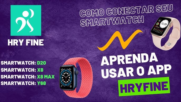 Como configurar e Sincronizar Smartwatch D13 (Nova versão app HryFine) 