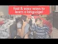 HOW TO LEARN A NEW LANGUAGE