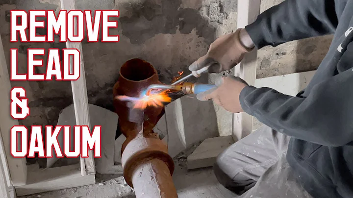 Removing Lead and Oakum Hub With Acetylene Torch | Episode 10