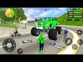 Spider Rope Hero Ninja Gangster Crime - Monster Truck Driving at Open World Game - Android Gameplay 