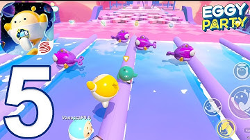 Eggy Party - Gameplay Walkthrough Part 5 - Eggy Party  (iOS, Android)