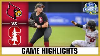 Stanford vs. Louisville Game Highlights | 2026 ACC Softball Championship (Quarterfinals) screenshot 5