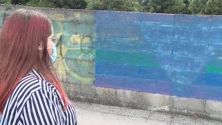 Galiza Nova denuncia o ataque sufrido nun mural a favor da diversidade sexual