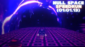 SONIC FORCES - Null Space Speedrun (01:01.13)