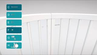 Comfy Baby Oasis Cot installation