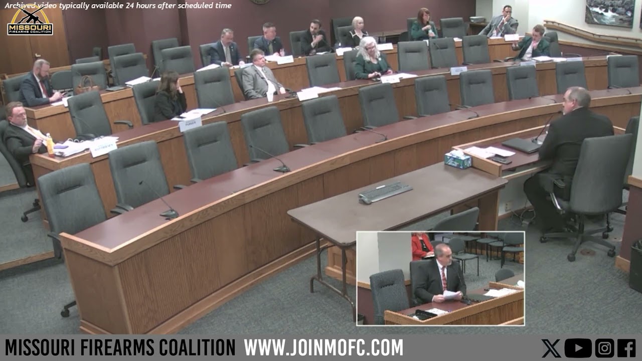 MOFC’s Aaron Dorr Fighting for Preemption Reform in the House General Laws Committee!