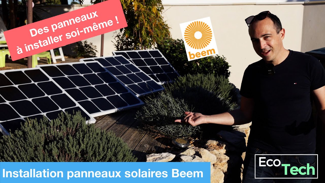 Panneau solaire Beem Energy, kit d'extension 300W, installation au