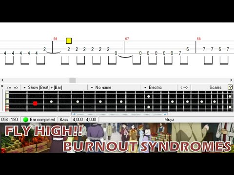 FLY HIGH!! (Bass TAB) - BURNOUT SYNDROMES
