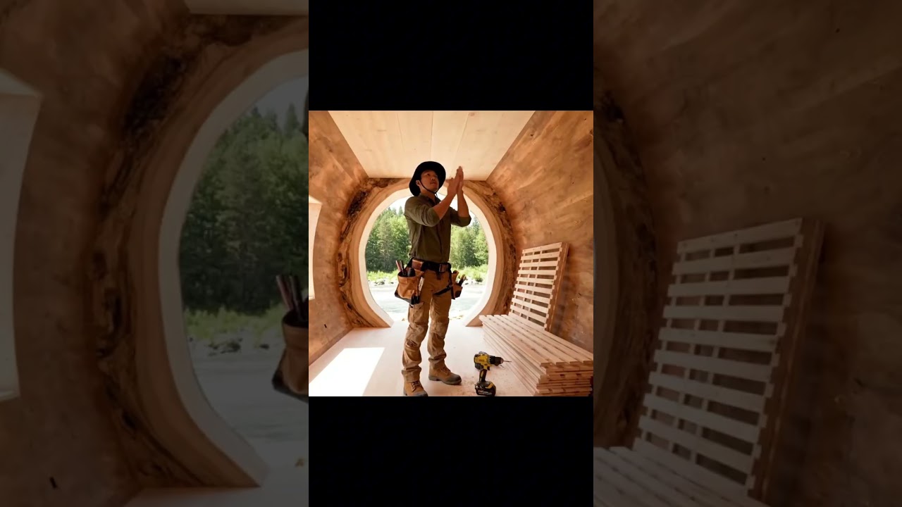 Building Luxury house inside Tree 