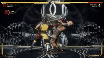 Mortal Kombat 11 [MK] Scorpion Burning Specter : Using Non-Amplified Hellport to Extend Combos