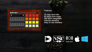 Dr  Beat Box 64-bit VST/AU plugin instrument for Windows and macOS