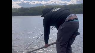 How to catch your own live herring in the Hudson River for striped bass!