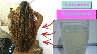 TÔNICO 2 EM 1 CRESCE CABELO CASEIRO E FORTALECEDOR/POR DEBBY SERRA