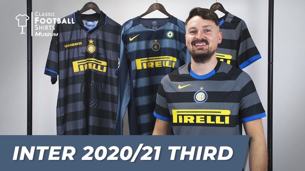 History Of The Inter Milan 2020 21 Third Classic Football Shirts Youtube