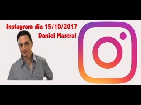 Daniel Mastral – AOVIVO pelo Instagram – 15/10/2017