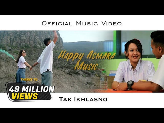 HAPPY ASMARA - TAK IKHLASNO (Official Music Video) class=