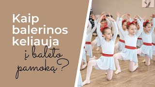 Kaip Balerinos Keliauja Į Pamoką? Išmok Ir Tu Agnės Kavaliauskaitės Šokių Sudija