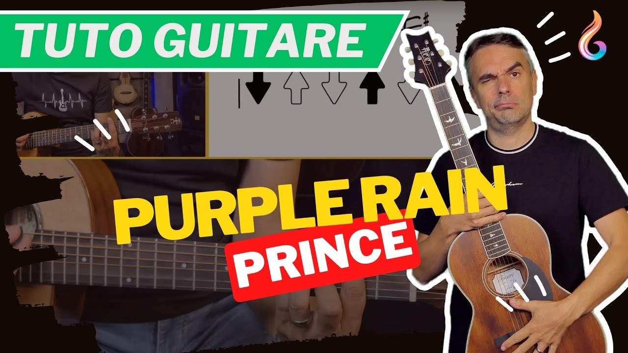 Purple Rain гитара — Полный пошаговый разбор 🎸