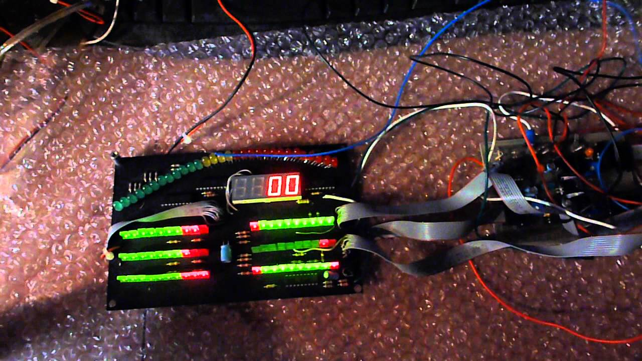 Knight Rider Dash Electronics - YouTube