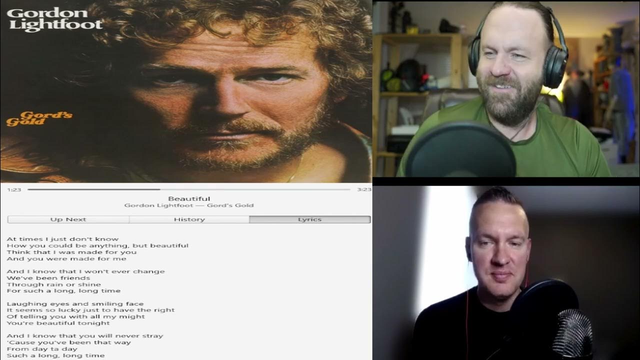 Gordon Lightfoot Beautiful REACTION YouTube