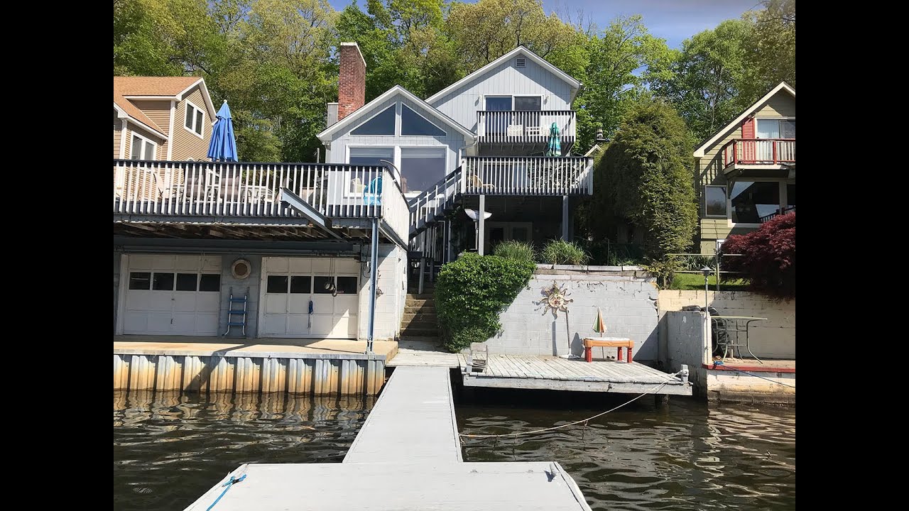 Lakefront house for sale 173 Lakemere on Lake Zoar. 549,900 YouTube