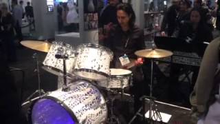 3D Printed Drums at CES 2015