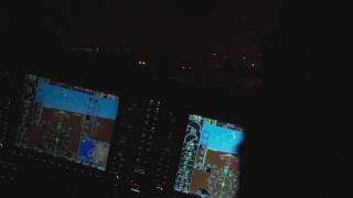 Aterrizando de noche en El Prat con una Cessna