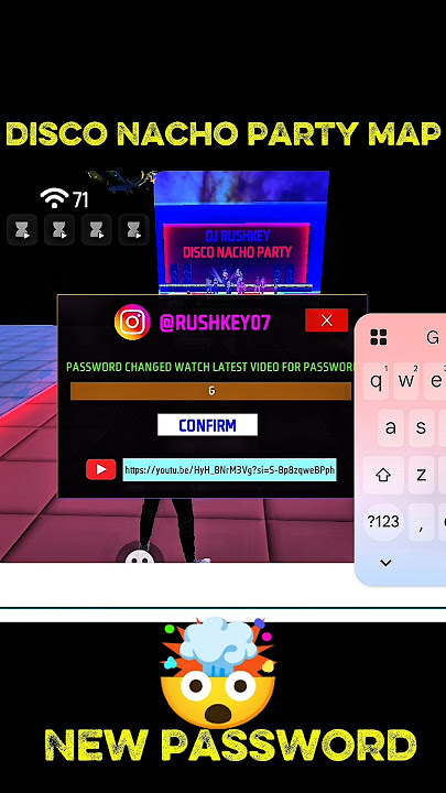 Disco nacho party map password 😲#craftland #rushkey #craftlandmappassword