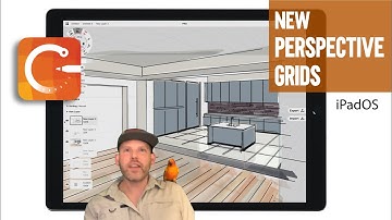 How to Use the Perspective Grids in the Concepts App - iPadOS/ iOS