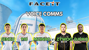 Mzinho POV w/910, Senzu vs ZywOo, Djoko + VOICE COMMS (20/7/13) CS2 FACEIT EU - February 8th 2025