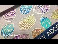 Pencil Colouring with Metallic embossing: How to